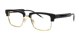 Caldwell Rectangle Black Glasses2