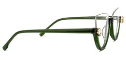 Felicia Cat Eye Green Glasses 2