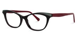 Chet Cat Eye Black Glasses2