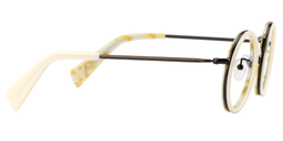 Bonnie Round Creamy Glasses4