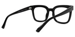 Herrera Square Black Glasses4