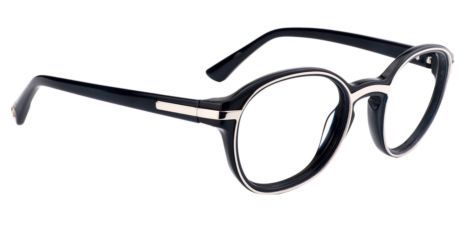 Round Black Glasses | Zeelool Glasses3