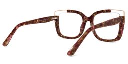 Dortch Square Red-Floral Glasses3