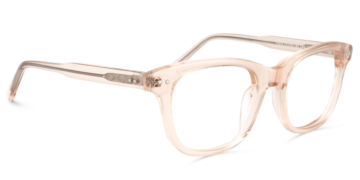 Square Beige Glasses | Zeelool Glasses2