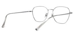 Sindele Square Silver Glasses3