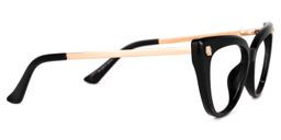 Mendoza Cateye Black Glasses2