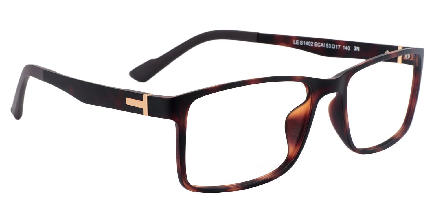 Rectangle Tortoise Glasses | Zeelool Glasses3