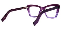 Armelin Cateye Purple Glasses3