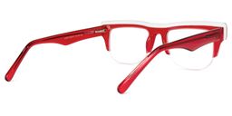 Cormier Square Red Glasses3