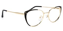 Leilani Cateye Black Glasses2