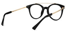 Luisa Round Black Glasses3