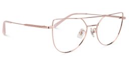 Florrie Aviator Rose-Gold Glasses1