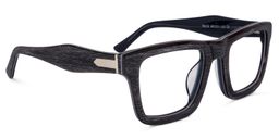 Riley Rectangle Dark-Gray Glasses2