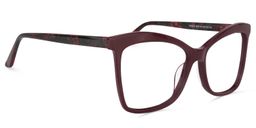 Drake Butterfly Dark-Red Glasses1