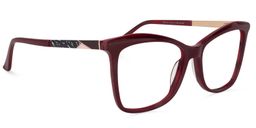 Drummond Butterfly Dark-Red Glasses2