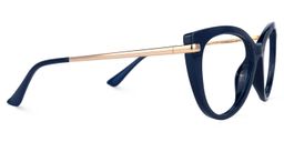 Amarilis Cateye Dark-Blue Glasses2