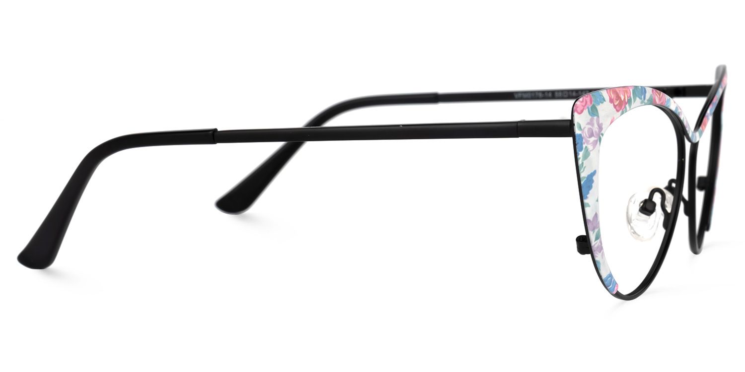 Cateye Black Glasses | Zeelool Eyeglasses2