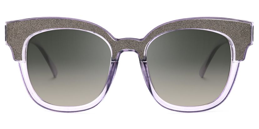 Mariel Square Purple Sunglasses