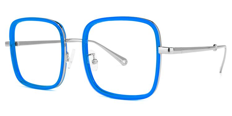Ozzy Square Blue Glasses