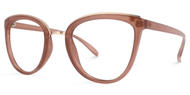 Keyshla Cateye Brown Glasses
