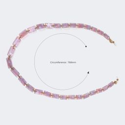 Pretty Lump Pink Eyeglasses Chains3