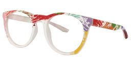 Edmary Round Multicolor Glasses1