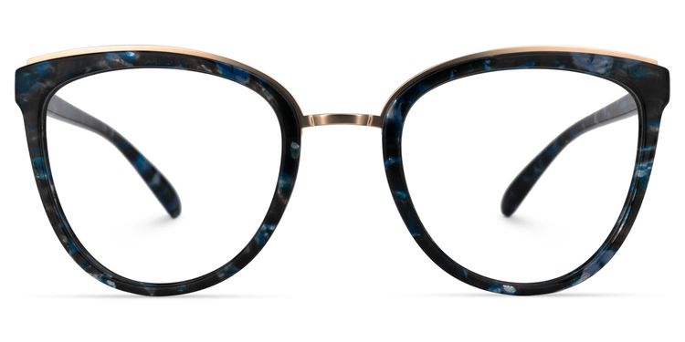 Keyshla Cateye Blue-Tortoise Glasses