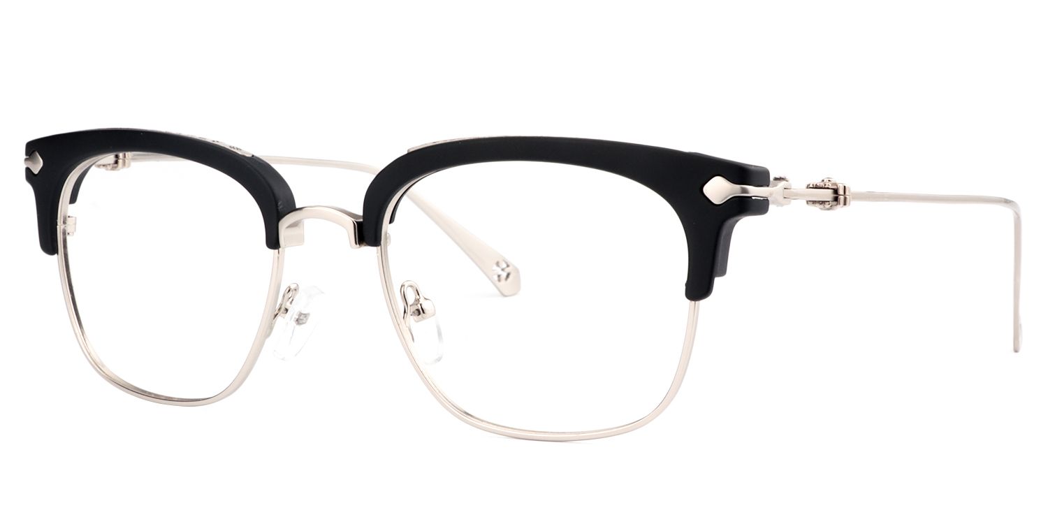 Square Black Glasses | Zeelool Glasses3