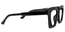 Morales Square Black Glasses2