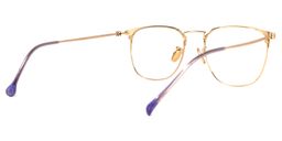 Rousselle Square Purple Glasses3