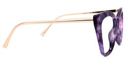 Huggins Cateye Purple-Tortoise Glasses2