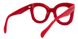 Emmitt Cateye Red Glasses4
