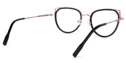 Ethan Cateye Black Glasses4