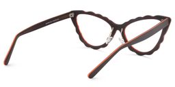 Farley Cateye Orange Glasses4