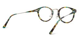 Ferris Round Green-Floral Glasses4
