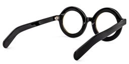 Calhoun Black Round Glasses4