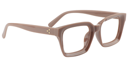 Ena Rectangle Brown Reading Glasses3