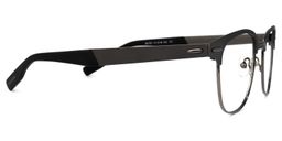 Shonia Browline Gray Glasses2
