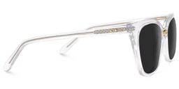 Martha Cat Eye Clear Sunglasses2
