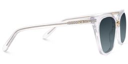 Martha Cat Eye Clear Sunglasses2