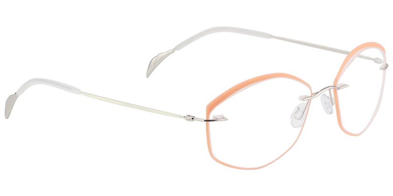Oval Orange Glasses | Zeelool Eyewear3