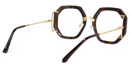 Mariah Geometric Yellow-Tortoise Glasses4