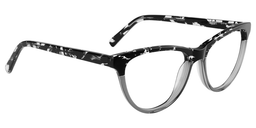 Jarvis Round Black-Clear Glasses3