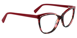 Rhea Cateye Red Glasses3