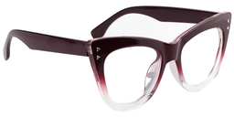 Samuel Cateye Red Glasses3