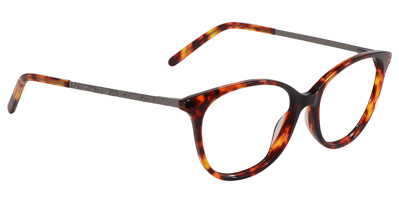 Oval Tortoise Glasses| Zeelool Eyeglasses2