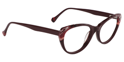 Hertha Cateye Red Glasses3