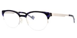 Baron Square Purple Tortoise Glasses3