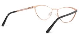 Sydney Cat Eye Black Glasses5