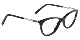 Ernestine Cateye Black Glasses3